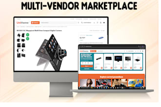 build a professional multi vendor marketplace website