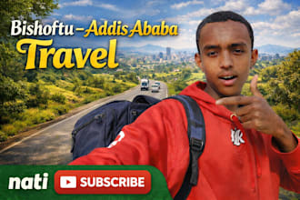 design eye catching you tube and tiktok thumbnails