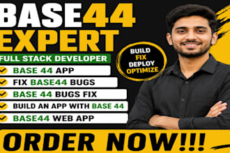 base44 expert, fix base 44 bugs, debug, develop base44 app, base 44 integration