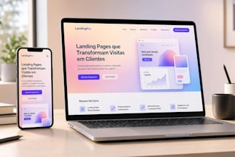 build high converting landing pages and modern websites