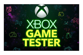 test your video game on xbox and provide detailed feedback
