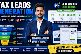 tax leads, tax resolution leads, tax leads, video ads, facebook ads, google ads