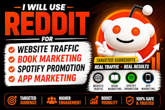 use reddit for book marketing, saas ai app website promotion