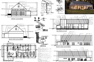 draft architectural plans, construction drawings, blueprints