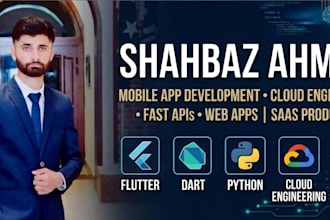 build custom software and apps using flutter and python