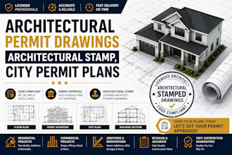 architectural permit drawings architectural stamp city permit plans for florida