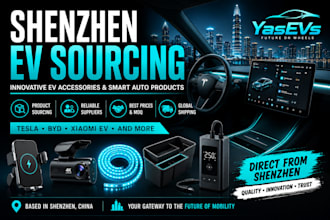 source ev products, accessories and smart automotive gadgets from shenzhen