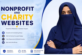 create an ultrafast nonprofit website for nonprofit charity ngo using wordpress