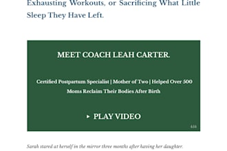 high converting sales copy and email sequences