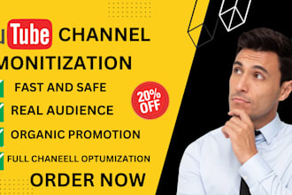 monetize youtube channel and promotion