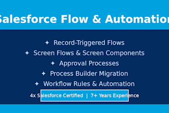 automate salesforce crm business processes with no code flows and workflow rules