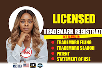 do your trademark registration, patent, office action and sou