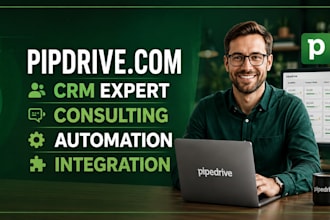 be your pipedrive CRM specialist
