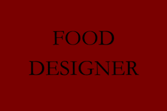 be a professional and expert in designing your food restaurant