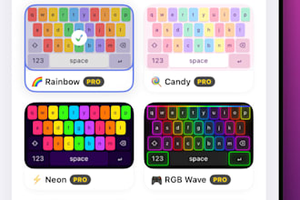 do custom ios font, themes, and keyboard app in swiftui