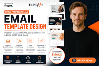 email template design hubspot email template, email newsletter and email blast