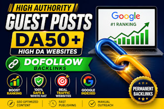 publish da50 guest posts with dofollow backlinks