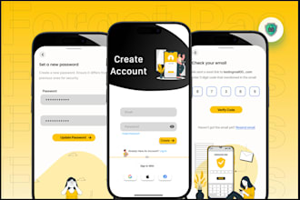 design mobile UI with smooth animations in figma