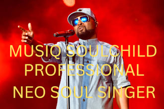 produce and sing professional neo soul song with vocal