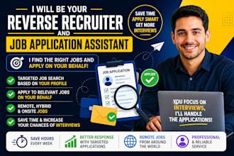 be your reverse recruiter to apply for jobs, job search remote job