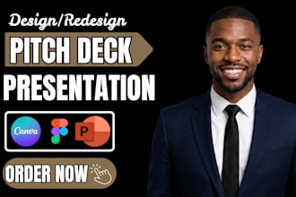 design pitch deck presentation do ppt presentation redesign investor pitch deck