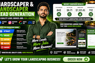 fresh hardscaper leads, landscaper leads, video ads, facebook ads, google ads