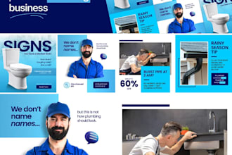 design social media posts, instagram post, facebook post, ads, fb ads, banners
