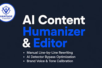 rewrite and humanize ai content for SEO and brand voice