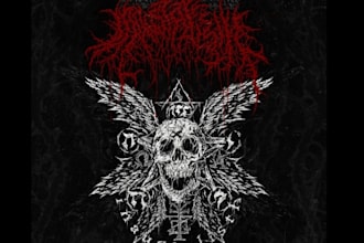 design custom extreme metal band logo
