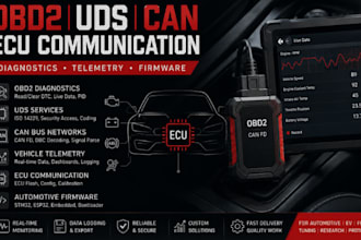obd2 uds can ecu communication vehicle telemetry automotive firmware