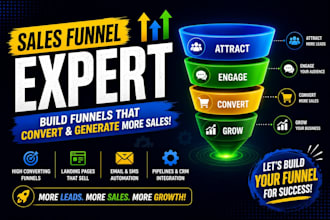 be your sales funnel expert for leads