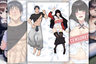 draw nsfw sfw oc anthropomorphic fursona fursuit ref sheet whimsical anime