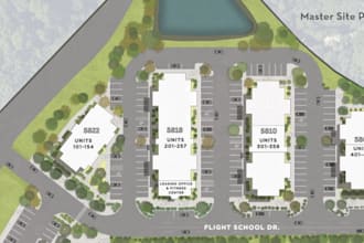 render and design master site plan, landscape, and layout