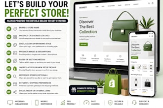 design shopify skincare store, beauty store and cosmetics store for you with seo