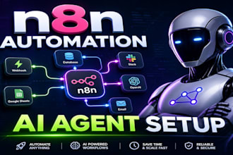 build n8n automation, scalable n8n workflow automation and custom ai agent setup