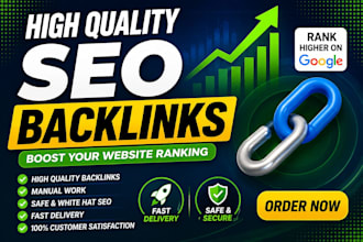 high  quality SEO backlinks for website ranking