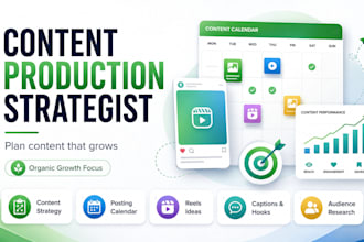 be your content production strategist