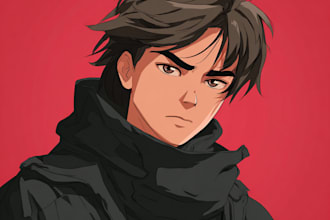 draw any sfw character in anime style
