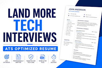 write an ats resume for software engineer and IT roles