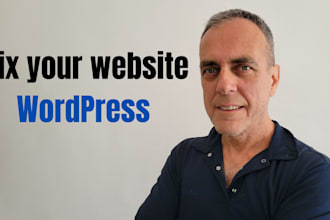 fix and improve your wordpress website