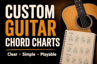create a simplified guitar chord chart or lesson breakdown
