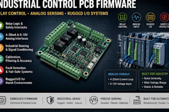 design industrial control pcb firmware for relay sensing and rugged io systems