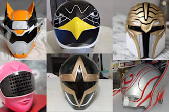 3d print and paint 3d mask 3d helmet cosplay armor 3d props for 3d printing