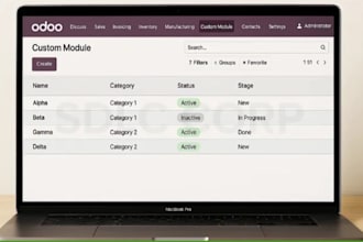 customize, develop and deploy new module in odoo