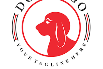 do professional unique pet animal, dog logo design