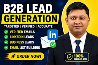 provide targeted b2b lead generation and email lists