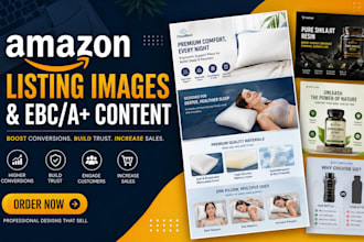 design amazon a plus content and listing images