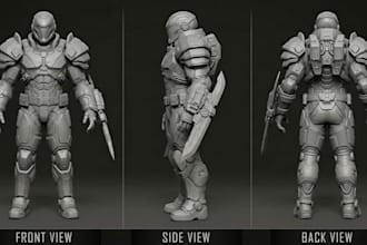 design anime cosplay props, 3d helmet, cosplay mask stl 3d model for 3d printing