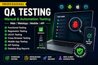 break test and report issues in your software