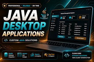 develop java projects using netbeans and mysql